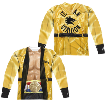 Rocky Yellow Robe men's all-over print long sleeve
