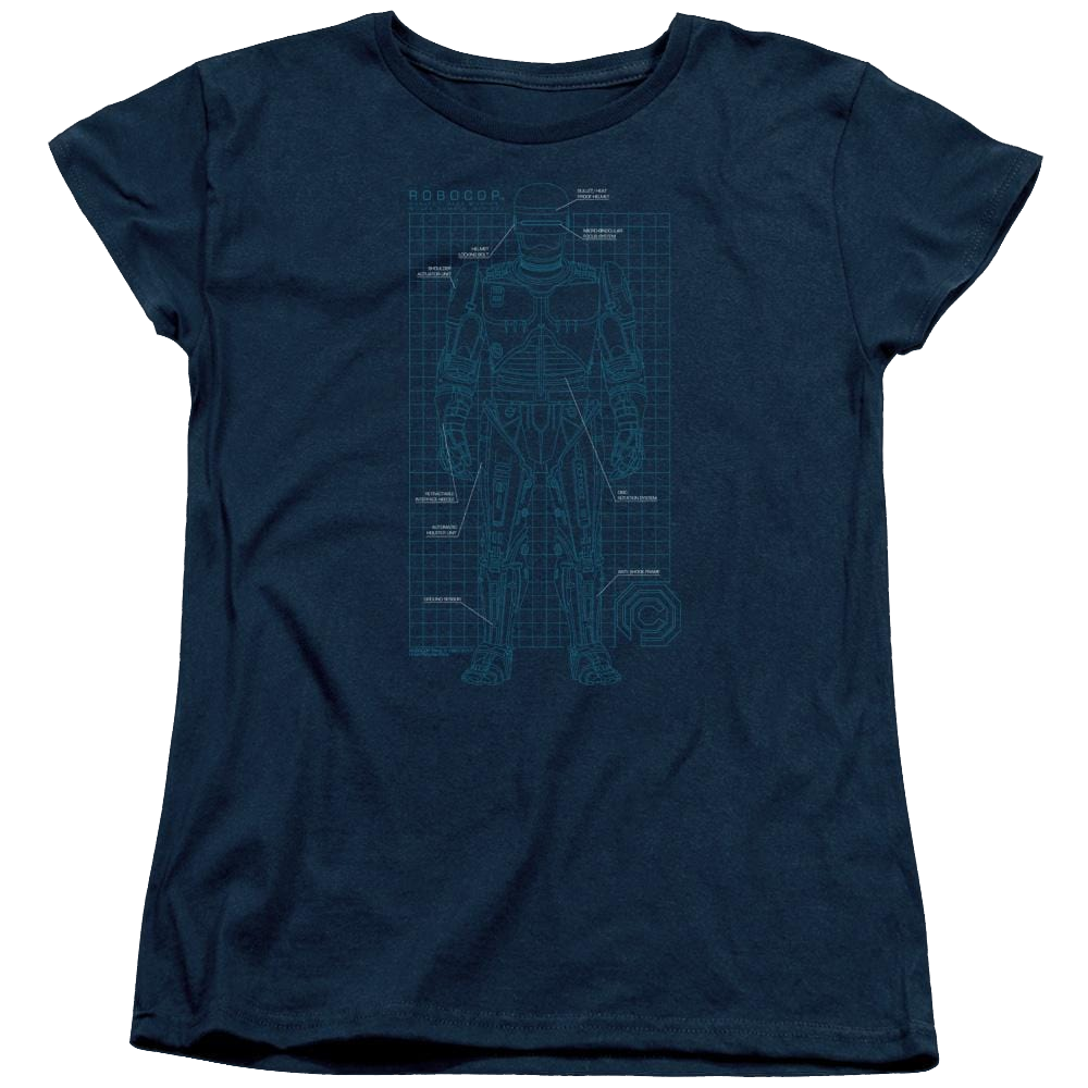 Robocop Schematic Women's T-Shirt Women's T-Shirt Robocop