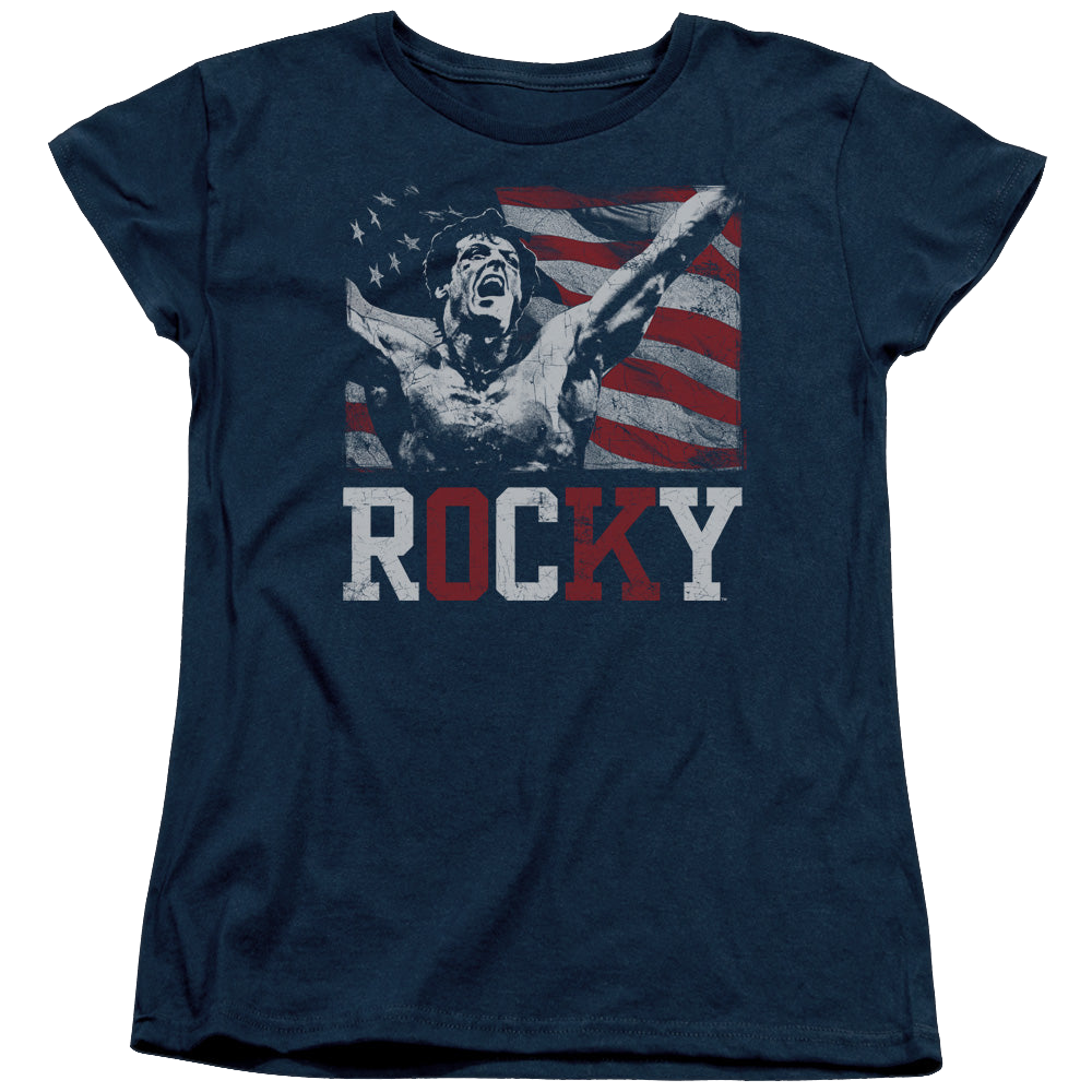 Rocky Flag Champion - Women's T-Shirt Women's T-Shirt Rocky