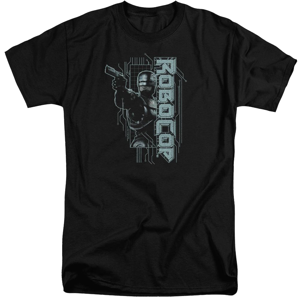 Robocop Murphy Split Men's Tall Fit T-Shirt Men's Tall Fit T-Shirt Robocop