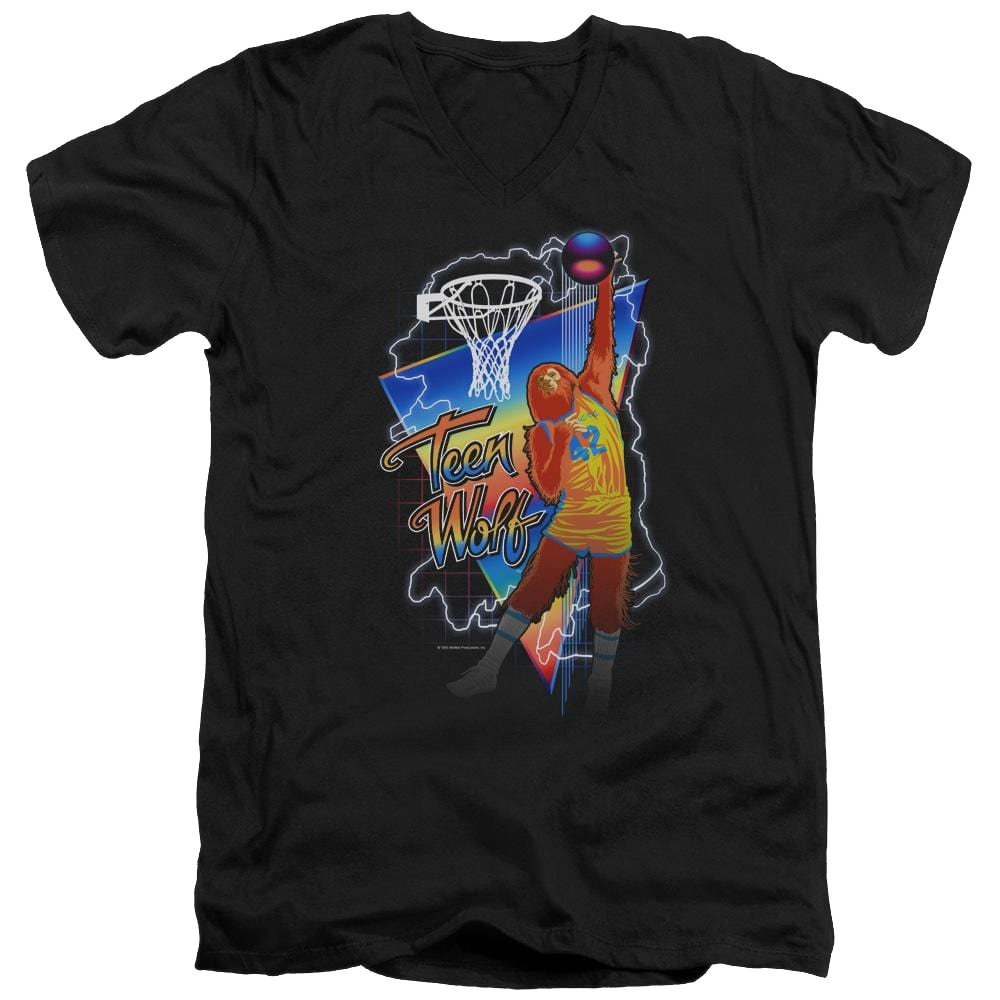 Teen Wolf Electric Wolf Men's V-Neck T-Shirt Men's V-Neck T-Shirt Teen Wolf