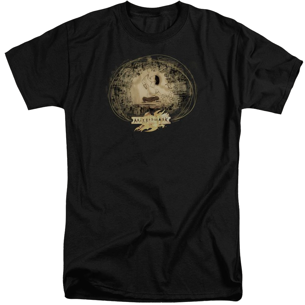 Mirrormask Sketch Men's Tall Fit T-Shirt Men's Tall Fit T-Shirt Mirrormask