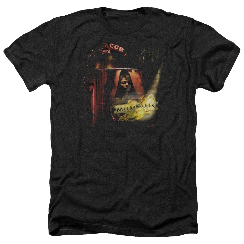 Mirrormask Big Top Poster Men's Heather T-Shirt Men's Heather T-Shirt Mirrormask