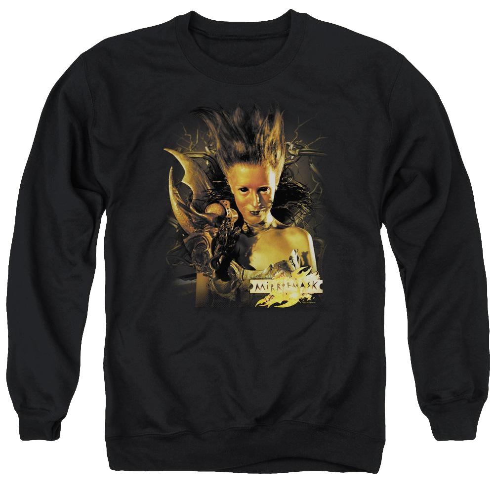 Mirrormask Queen Of Shadows Men's Crewneck Sweatshirt Men's Crewneck Sweatshirt Mirrormask