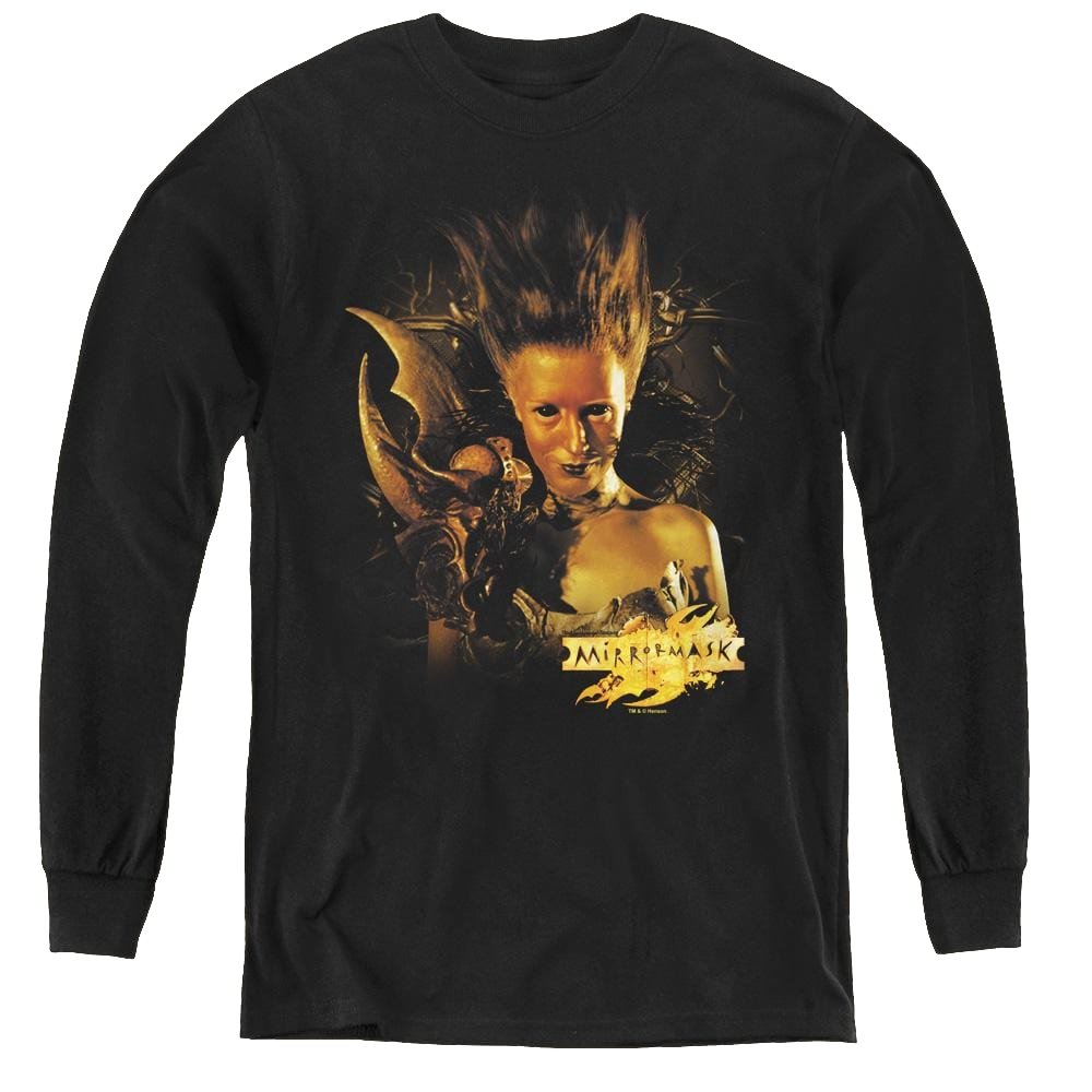 Mirrormask Queen Of Shadows - Youth Long Sleeve T-Shirt Youth Long Sleeve T-Shirt Mirrormask