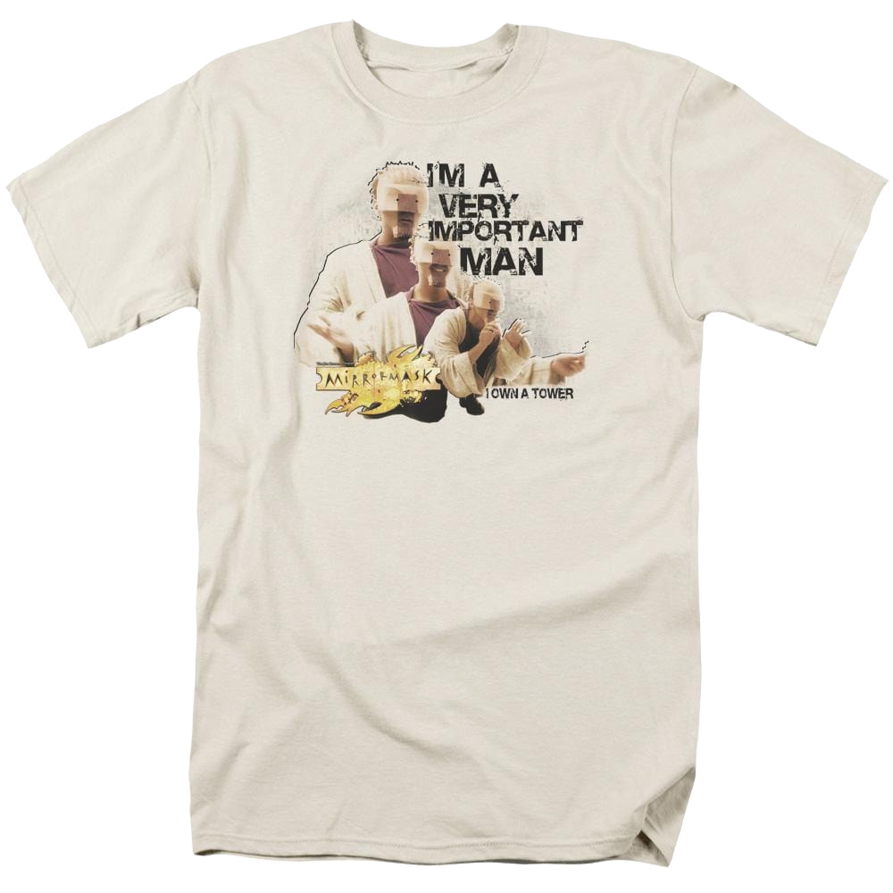 Mirrormask Important Man Men's Regular Fit T-Shirt Men's Regular Fit T-Shirt Mirrormask