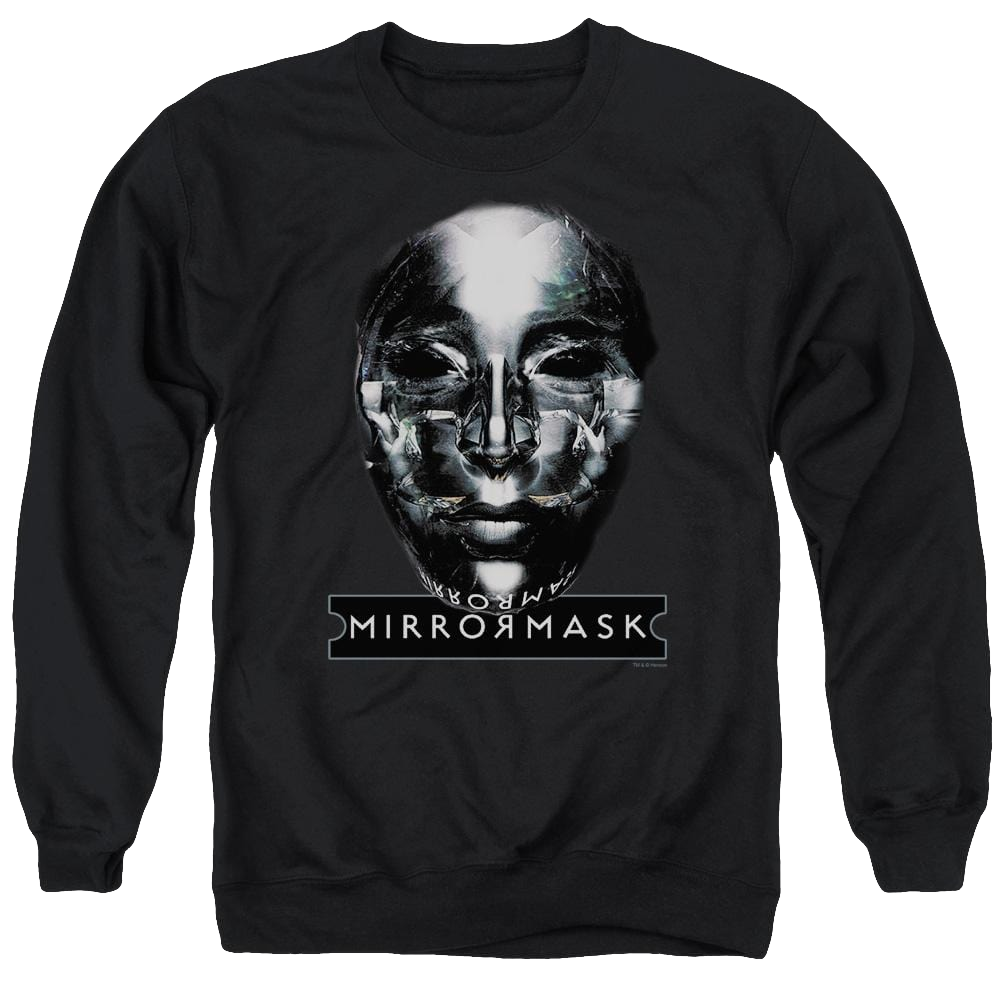 Mirrormask Mask Men's Crewneck Sweatshirt Men's Crewneck Sweatshirt Mirrormask