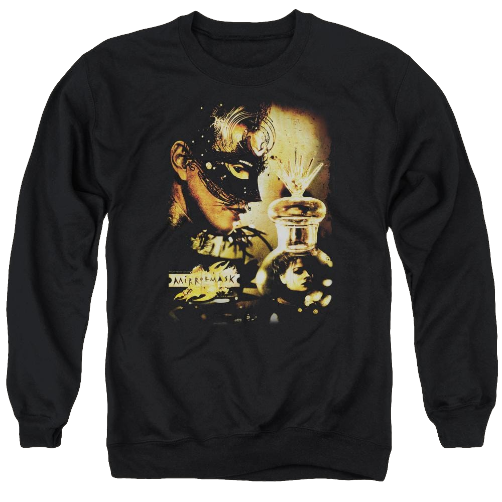 Mirrormask Trapped Men's Crewneck Sweatshirt Men's Crewneck Sweatshirt Mirrormask