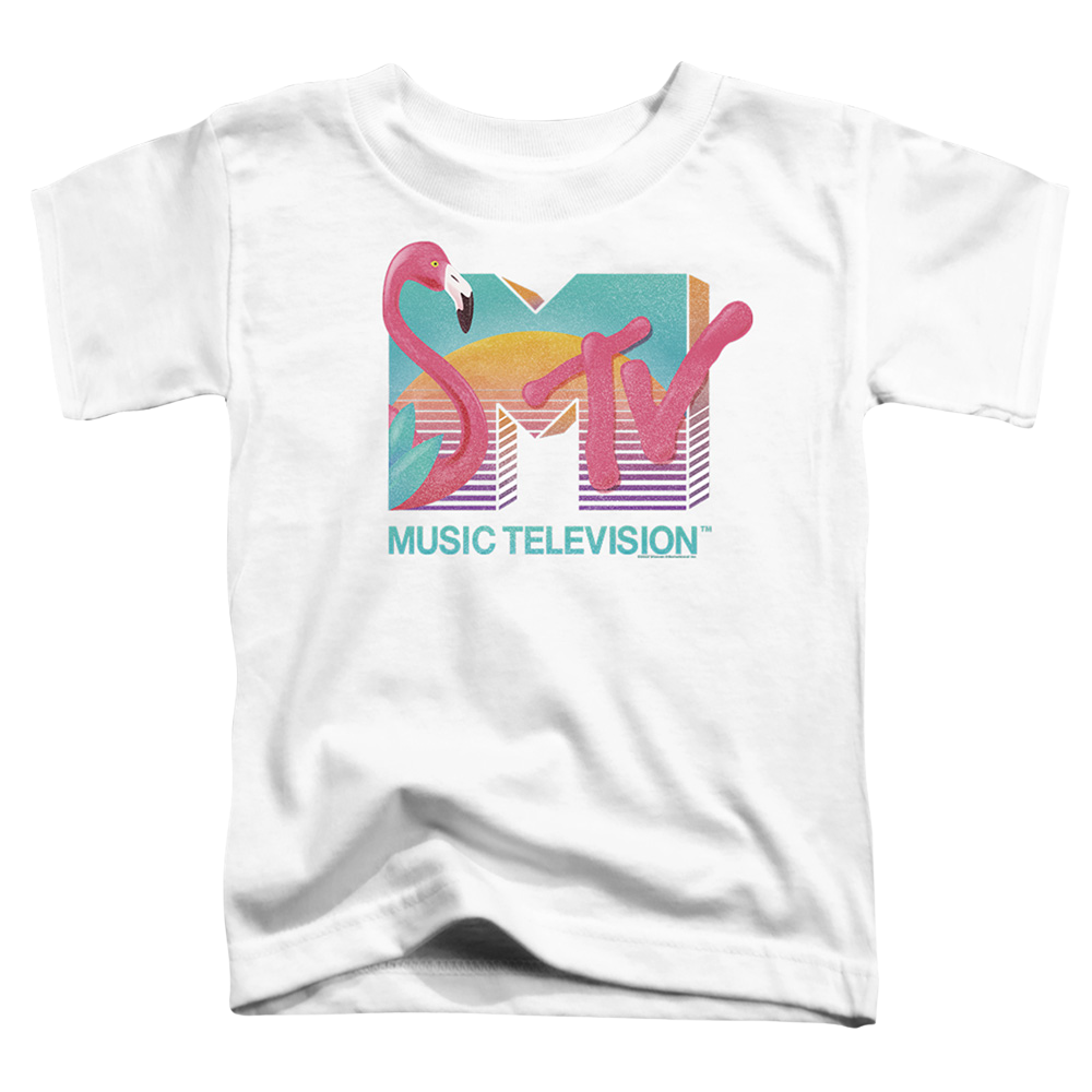 MTV Flamingo Logo - Toddler T-Shirt Toddler T-Shirt MTV
