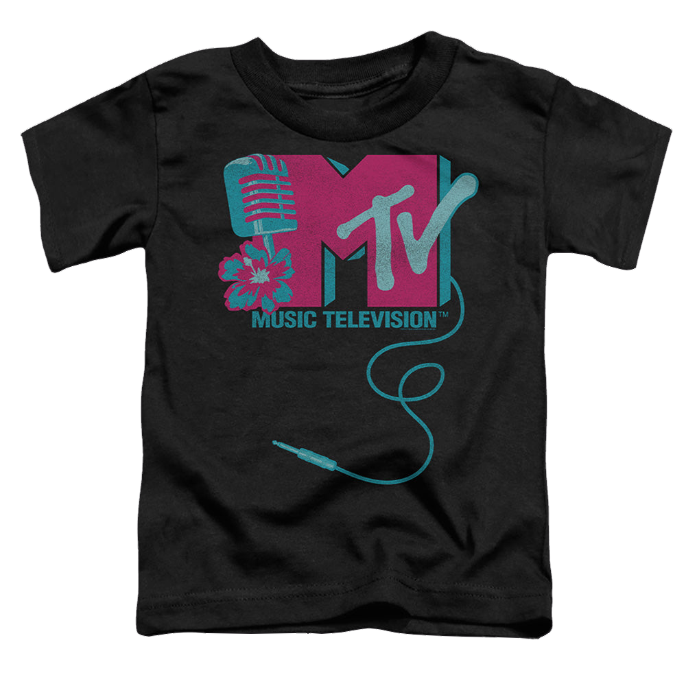 MTV Microphone Logo - Toddler T-Shirt Toddler T-Shirt MTV
