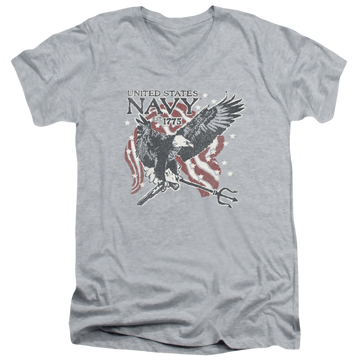 U.S. Navy Trident - Men's V-Neck T-Shirt Men's V-Neck T-Shirt U.S. Navy