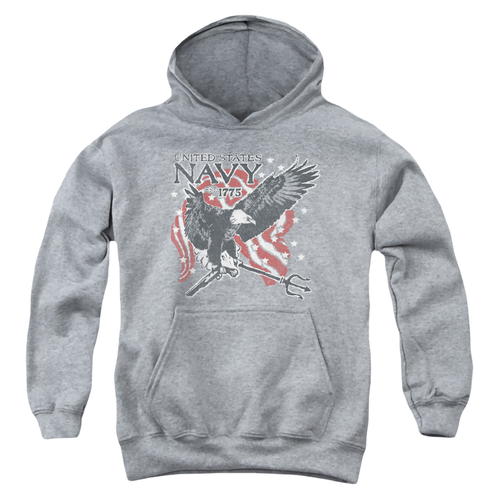U.S. Navy Trident - Youth Hoodie Youth Hoodie (Ages 8-12) U.S. Navy