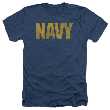 U.S. Navy Logo - Men's Heather T-Shirt Men's Heather T-Shirt U.S. Navy