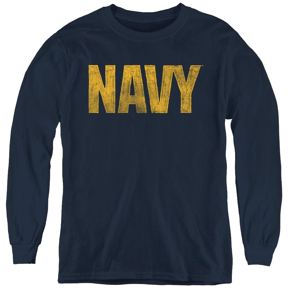 U.S. Navy Logo - Youth Long Sleeve T-Shirt Youth Long Sleeve T-Shirt U.S. Navy