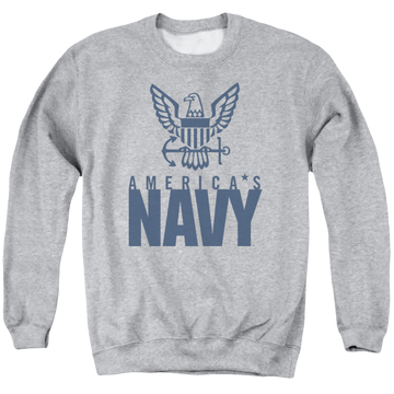 U.S. Navy Eagle Logo - Men's Crewneck Sweatshirt Men's Crewneck Sweatshirt U.S. Navy