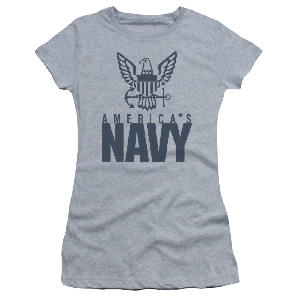 U.S. Navy Eagle Logo - Juniors T-Shirt Juniors T-Shirt U.S. Navy