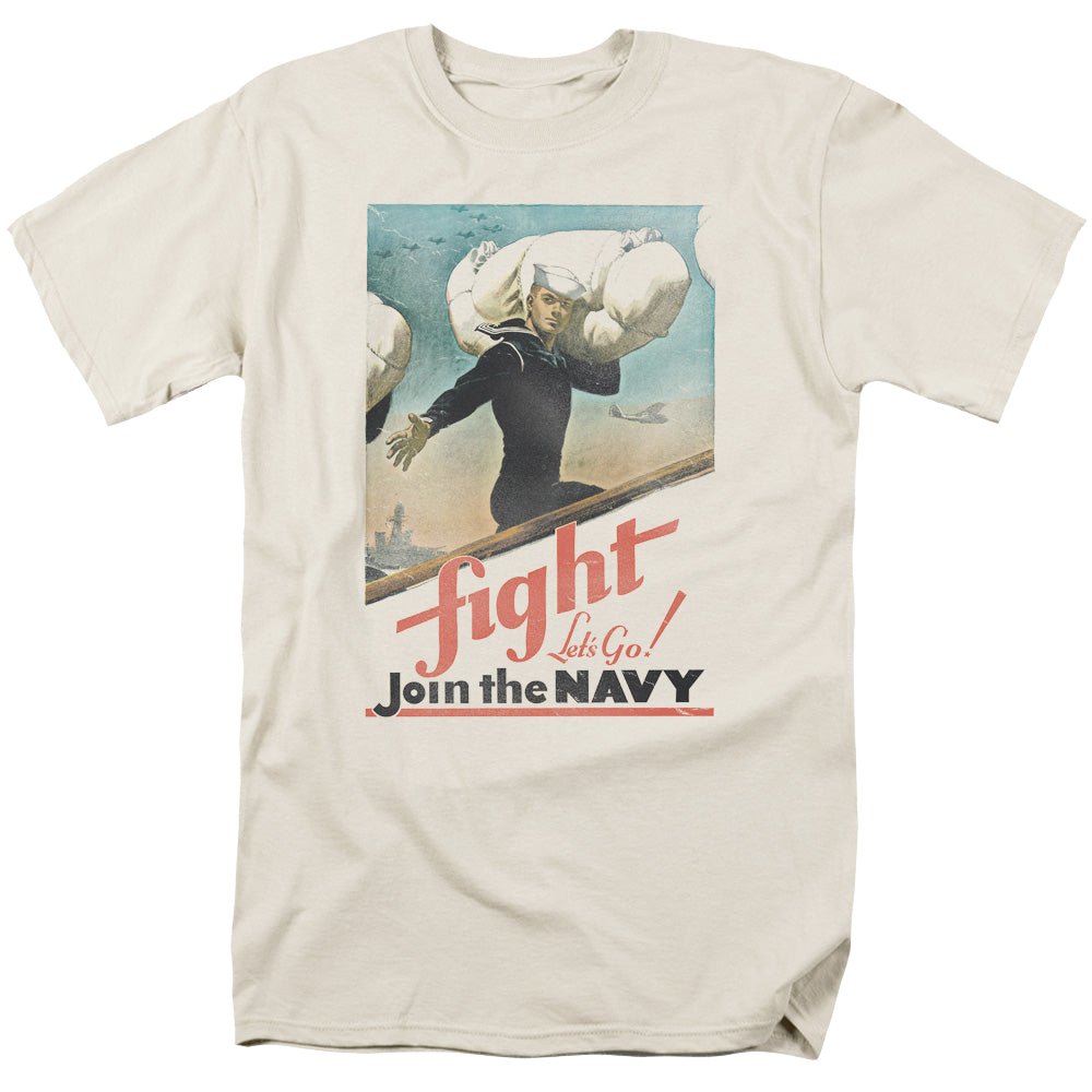 U.S. Navy Fight Lets Go - Men's Regular Fit T-Shirt Men's Regular Fit T-Shirt U.S. Navy