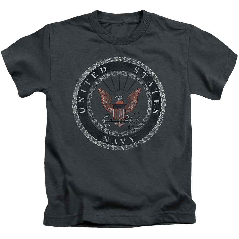 U.S. Navy Rough Emblem - Kid's T-Shirt Kid's T-Shirt (Ages 4-7) U.S. Navy