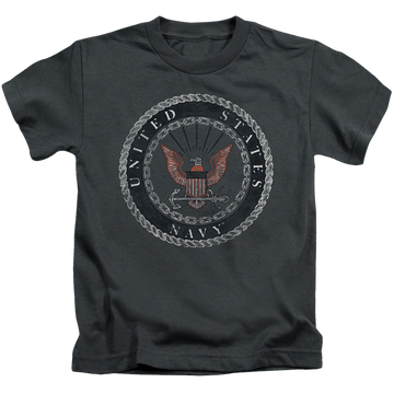 U.S. Navy Rough Emblem - Kid's T-Shirt Kid's T-Shirt (Ages 4-7) U.S. Navy