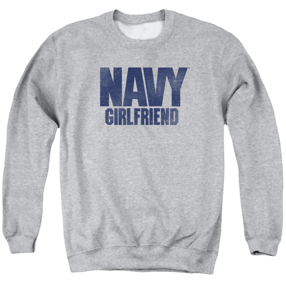 U.S. Navy Girlfriend - Men's Crewneck Sweatshirt Men's Crewneck Sweatshirt U.S. Navy