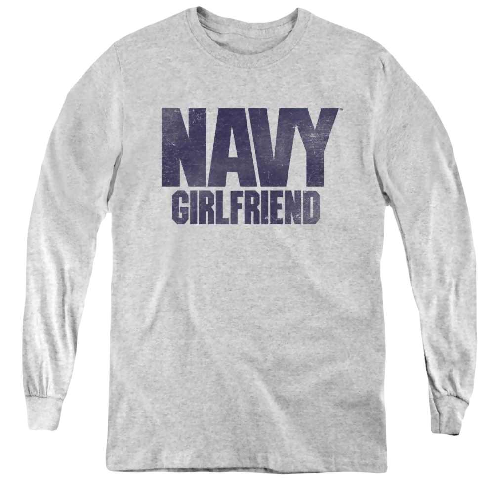 U.S. Navy Girlfriend - Youth Long Sleeve T-Shirt Youth Long Sleeve T-Shirt U.S. Navy