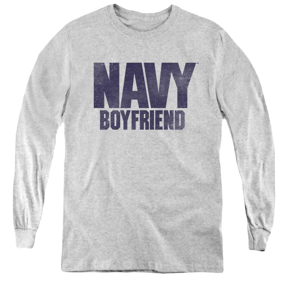 U.S. Navy Boyfriend - Youth Long Sleeve T-Shirt Youth Long Sleeve T-Shirt U.S. Navy
