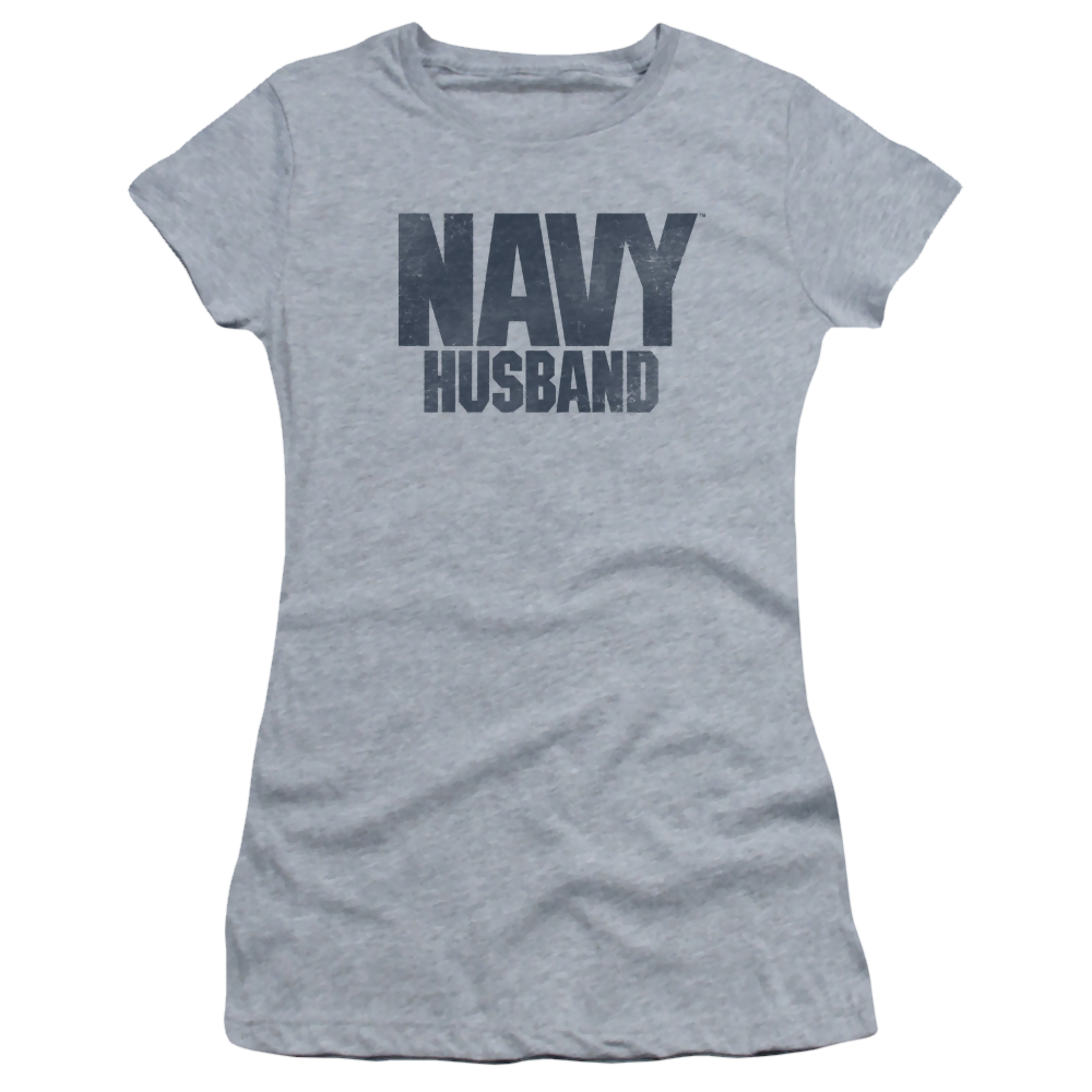 U.S. Navy Husband - Juniors T-Shirt Juniors T-Shirt U.S. Navy