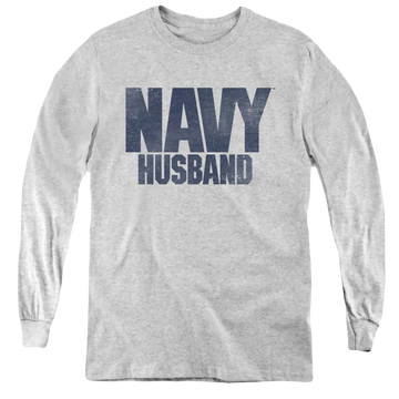 U.S. Navy Husband - Youth Long Sleeve T-Shirt Youth Long Sleeve T-Shirt U.S. Navy