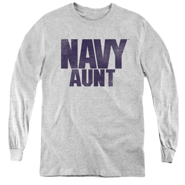U.S. Navy Aunt - Youth Long Sleeve T-Shirt Youth Long Sleeve T-Shirt U.S. Navy