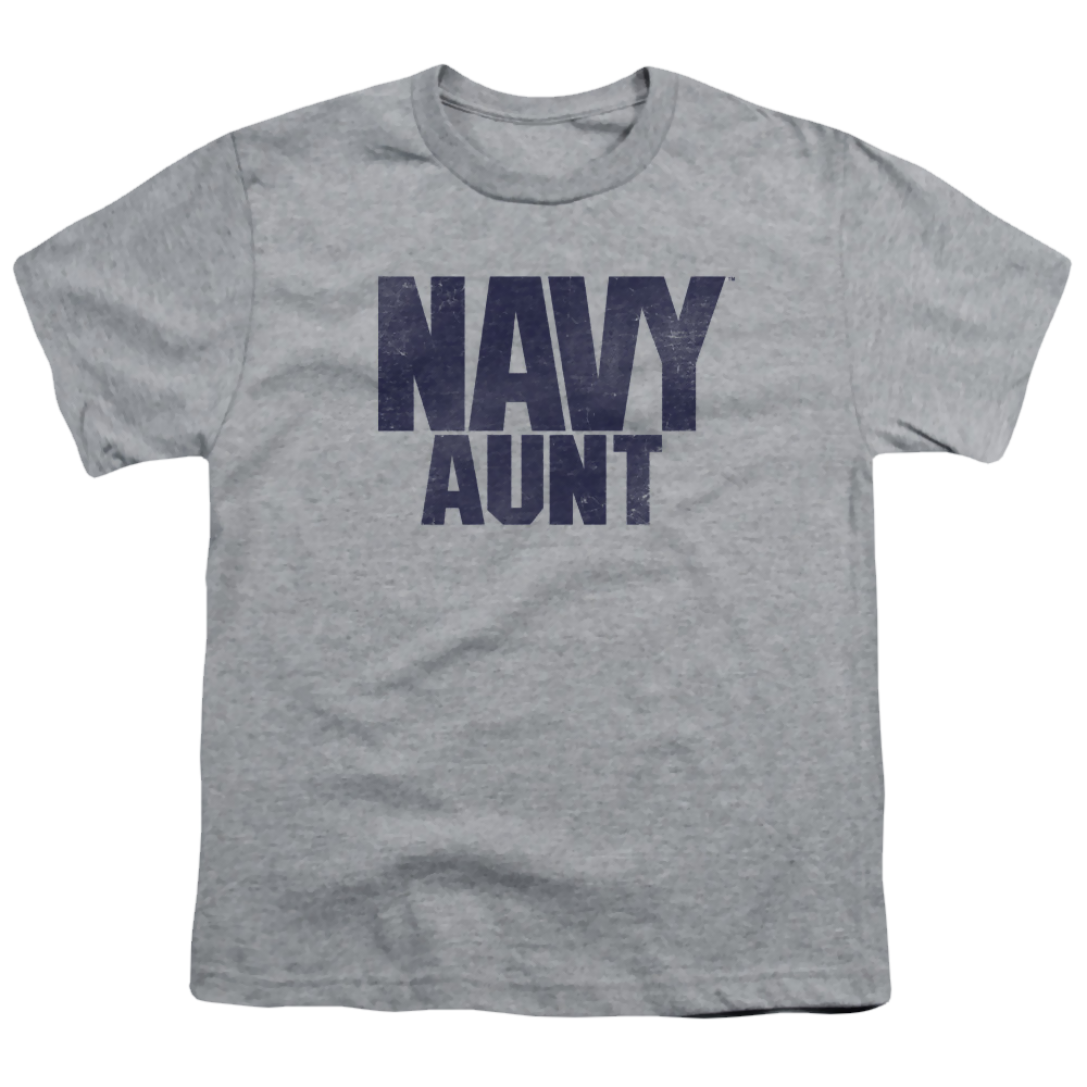 U.S. Navy Aunt - Youth T-Shirt Youth T-Shirt (Ages 8-12) U.S. Navy