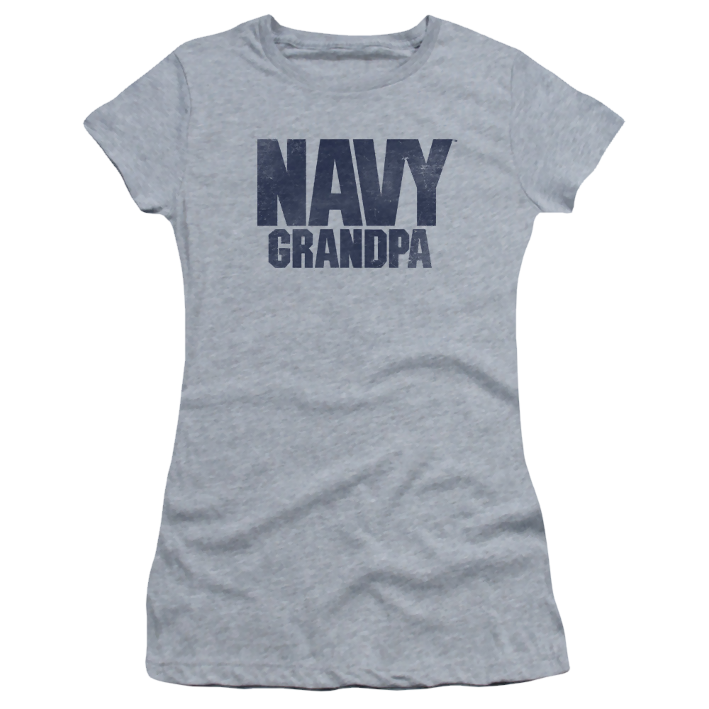 U.S. Navy Grandpa - Juniors T-Shirt Juniors T-Shirt U.S. Navy