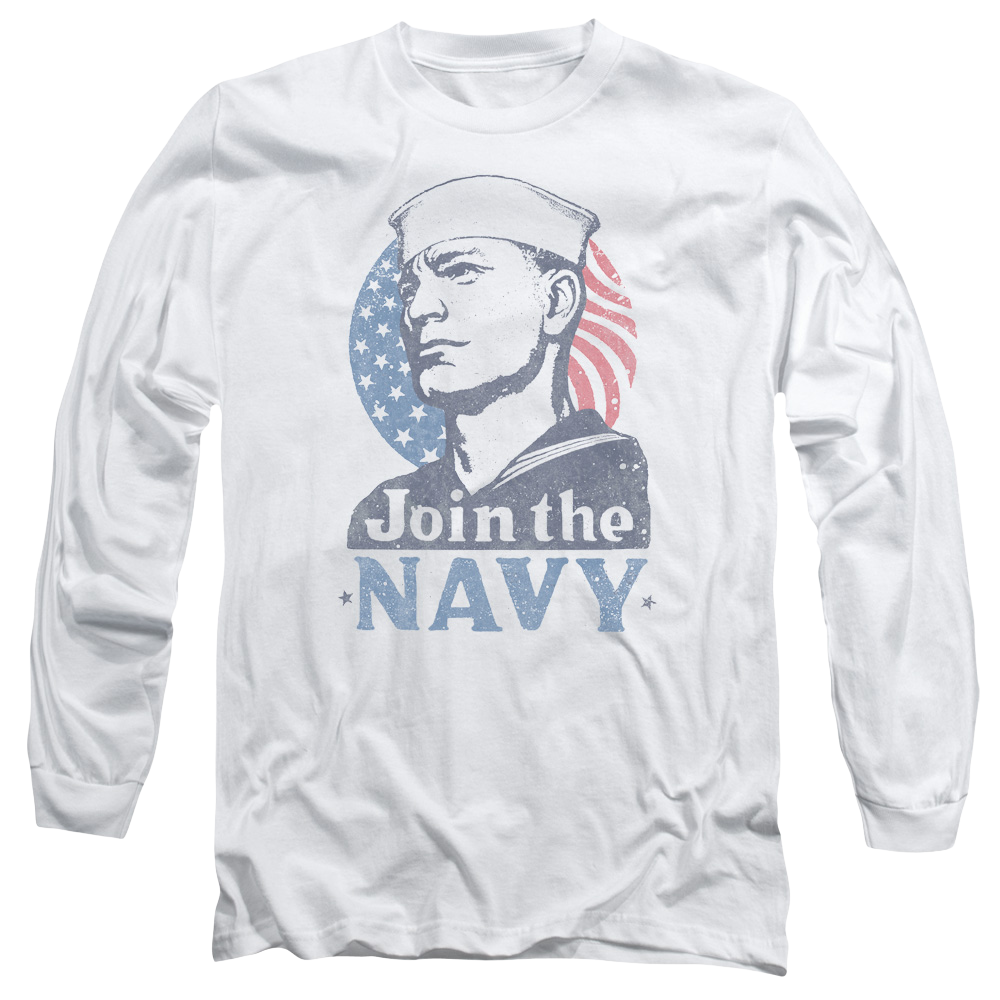 U.S. Navy Join Now - Men's Long Sleeve T-Shirt Men's Long Sleeve T-Shirt U.S. Navy