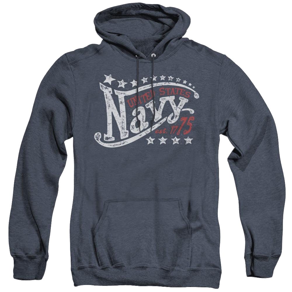 U.S. Navy Stars - Heather Pullover Hoodie Heather Pullover Hoodie U.S. Navy