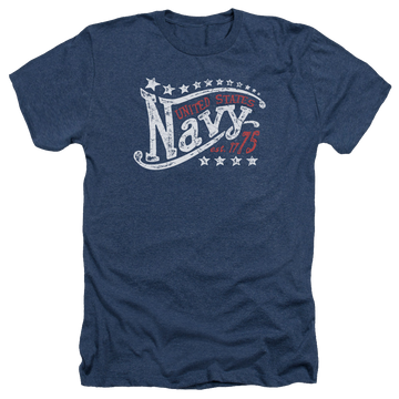 U.S. Navy Stars - Men's Heather T-Shirt Men's Heather T-Shirt U.S. Navy