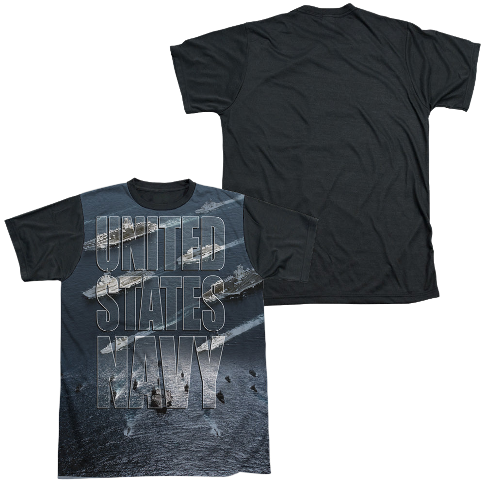 U.S. Navy Fleet - Men's Black Back T-Shirt Men's Black Back T-Shirt U.S. Navy