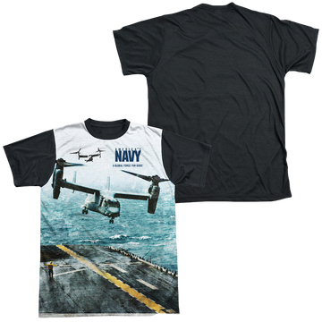 U.S. Navy Osprey - Men's Black Back T-Shirt Men's Black Back T-Shirt U.S. Navy