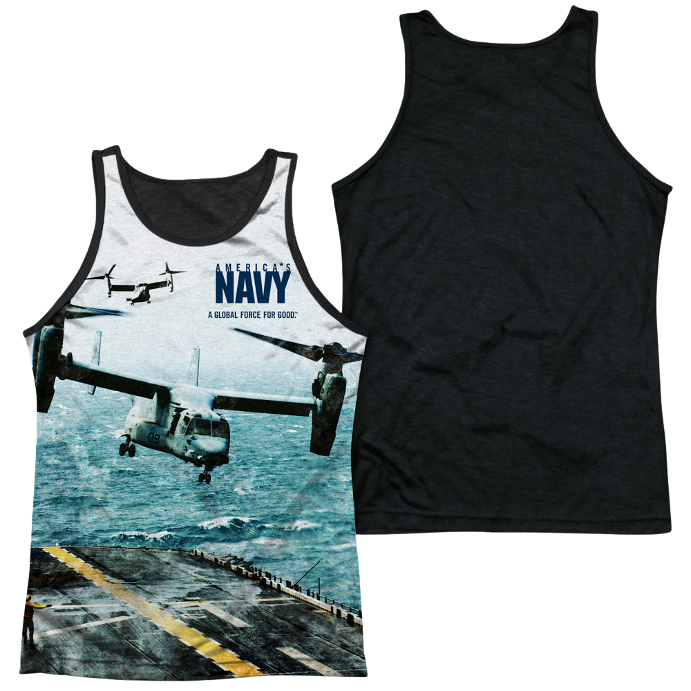 U.S. Navy Osprey - Men's Black Back Tank Top Men's Black Back Tank U.S. Navy