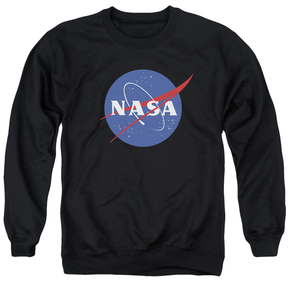 NASA Meatball Logo - Men's Crewneck Sweatshirt Men's Crewneck Sweatshirt NASA