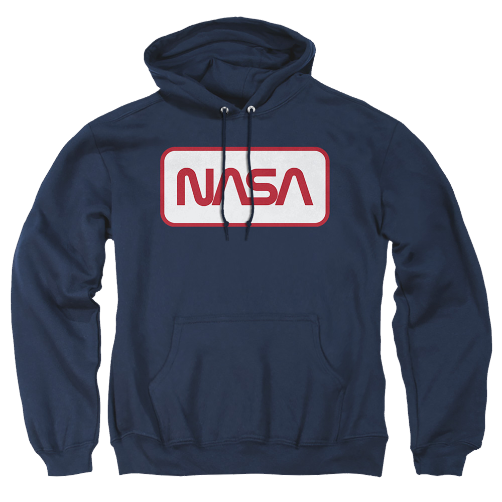 NASA Rectangular Logo Pullover Hoodie Pullover Hoodie NASA
