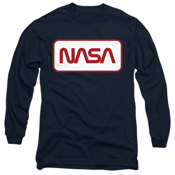 NASA Rectangular Logo Men's Long Sleeve T-Shirt Men's Long Sleeve T-Shirt NASA