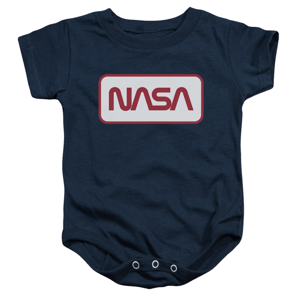 NASA Rectangular Logo Baby Bodysuit Baby Bodysuit NASA