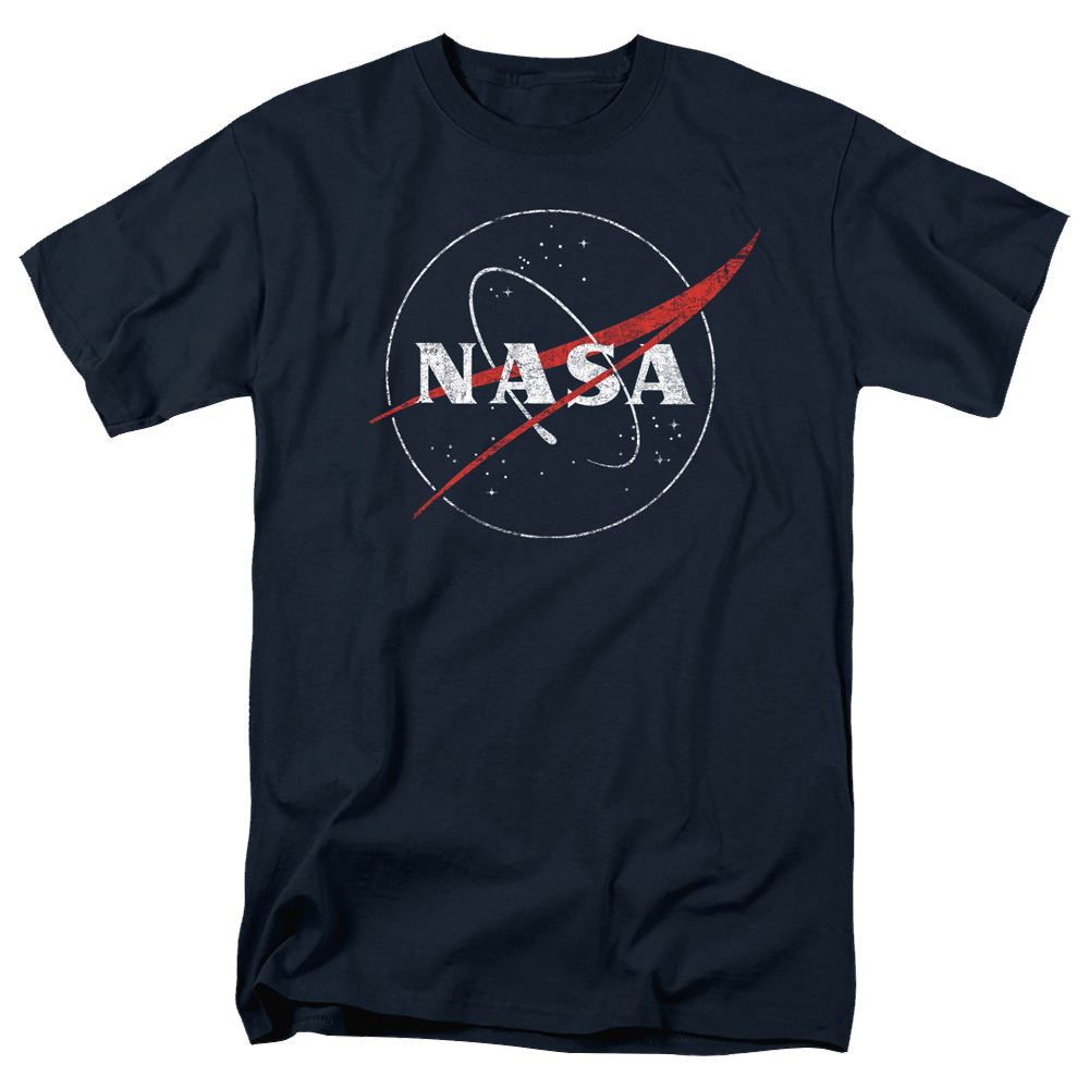 NASA Distressed Logo Men's Regular Fit T-Shirt Men's Regular Fit T-Shirt NASA