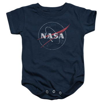 NASA Distressed Logo Baby Bodysuit Baby Bodysuit NASA