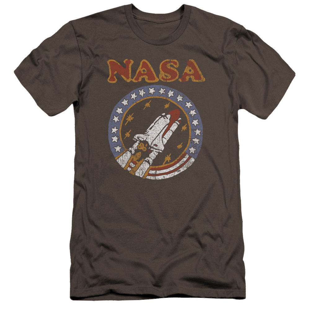 NASA Retro Shuttle Men's Premium Slim Fit T-Shirt Men's Premium Slim Fit T-Shirt NASA