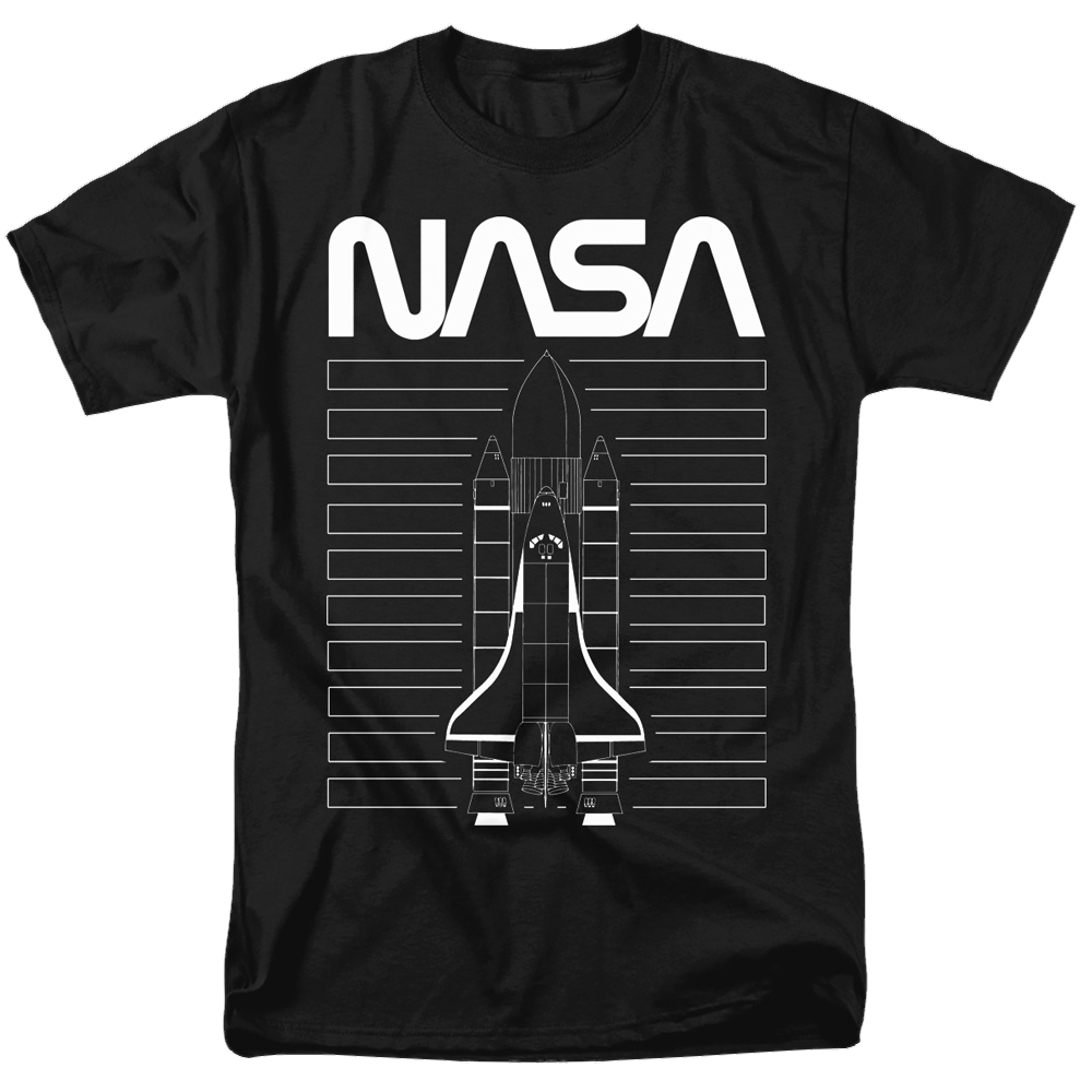 NASA Shuttle - Men's Regular Fit T-Shirt Men's Regular Fit T-Shirt NASA