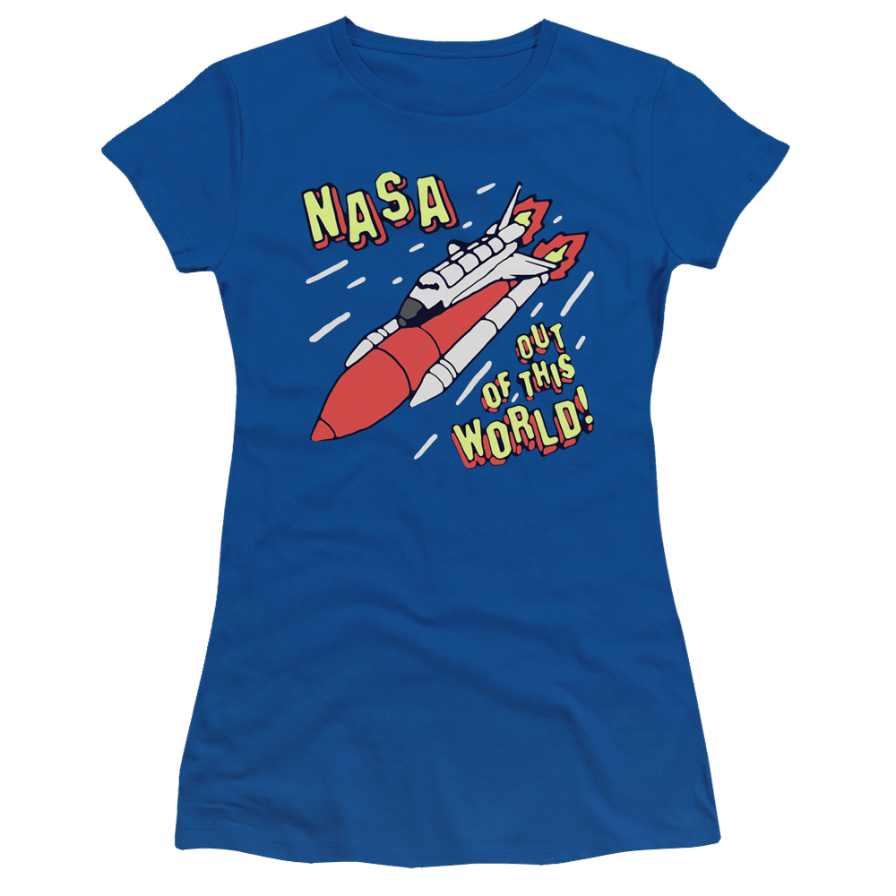 Nasa Out Of This World - Juniors T-Shirt Juniors T-Shirt NASA
