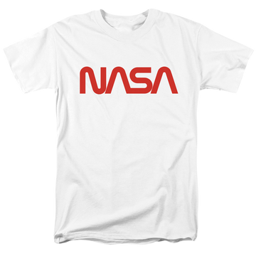 Nasa Worm Logo - Men's Regular Fit T-Shirt Men's Regular Fit T-Shirt NASA