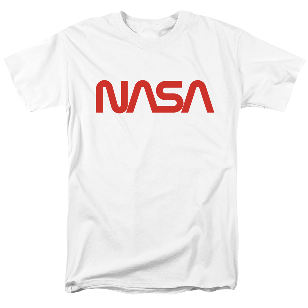 Nasa Worm Logo - Men's Regular Fit T-Shirt Men's Regular Fit T-Shirt NASA
