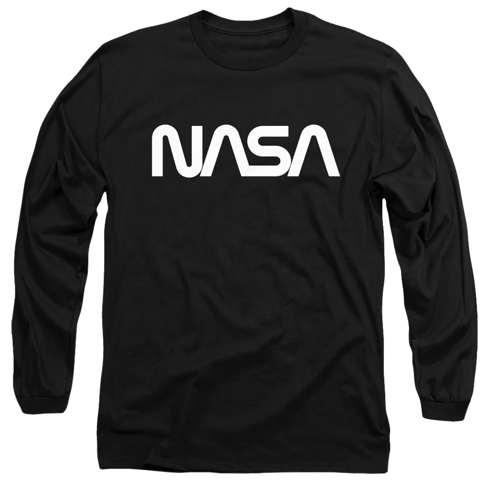 Nasa Worm Logo - Men's Long Sleeve T-Shirt Men's Long Sleeve T-Shirt NASA