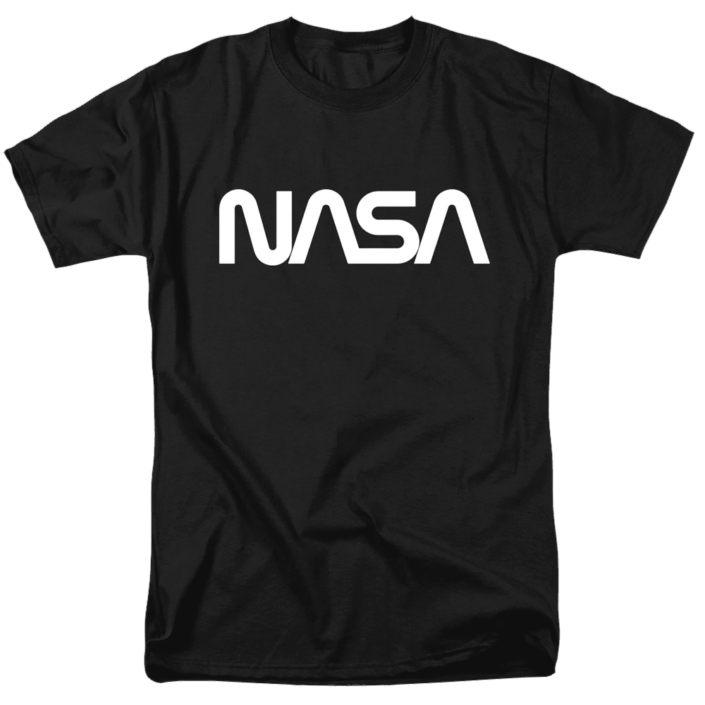 Nasa Worm Logo - Men's Regular Fit T-Shirt Men's Regular Fit T-Shirt NASA